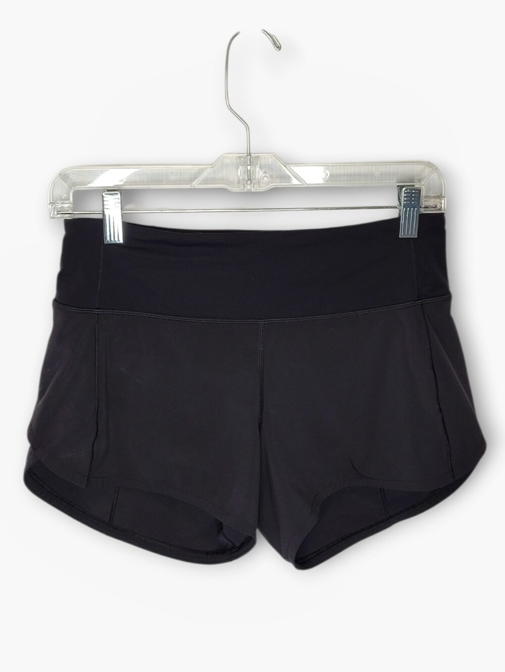 Lululemon Speed Up Mid Rise Shorts 4 Tall Black